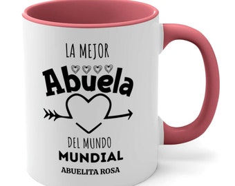 Abuela Mug: Personalized Latina Grandmother Coffee Mug