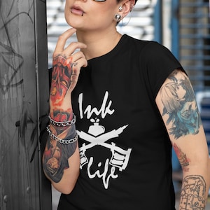 Tattoo Artist T-Shirt: Ink Life Unisex Tee