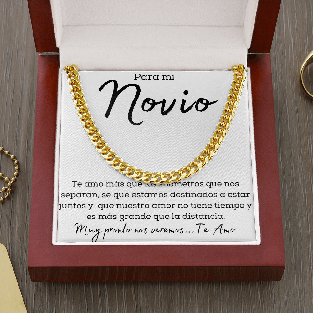 Regalo Para Esposo Regalo Para Novio Joya Regalo Cumpleaños Regalo Dia Del  Padre Mensaje De Amor Para Parejas Personalizado Hecho a Mano 