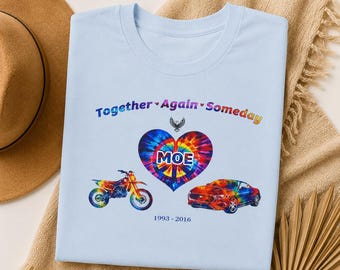 Moe Tie Dye T-Shirt | Memorial tribute