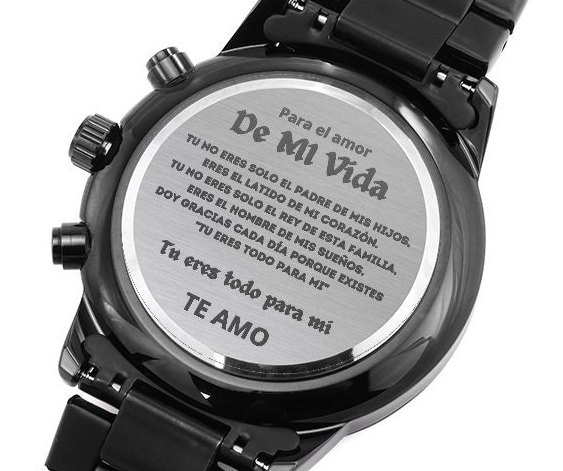 Regalar un reloj a mi novio sale