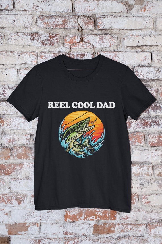 Reel Cool Daddy T-Shirt Fishing Lover Gift Father's Day Reel Cool Daddy T-Shirt Fishing Lover Gift Father's Day