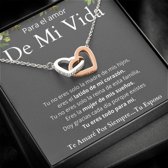 Regalo para mi Esposa, Collar para Esposa, Regalo Aniversario