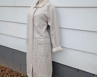 Vintage Barn Trench Coat Size Large