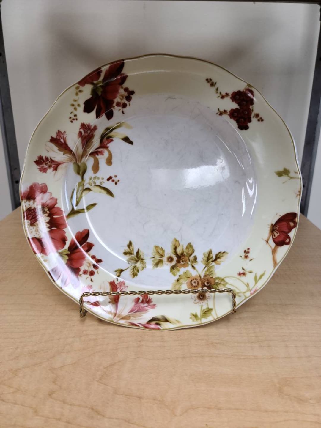 Vintage China Dinner Plates Fifth PTS International Fine China Etsy