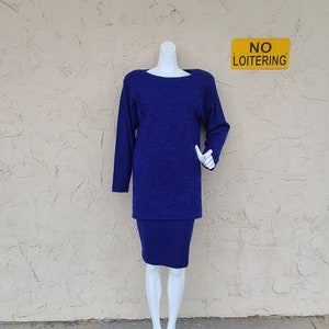 Vintage Sweater and Skirt Set Size Small