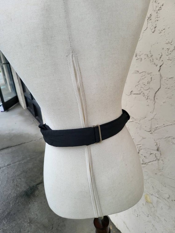 Vintage Black and White Belt Size Medium - Etsy display picture 2