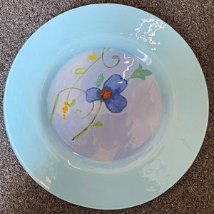 DIBBERN / ディバーン 大皿　食器　イタリア　青い花のプレート