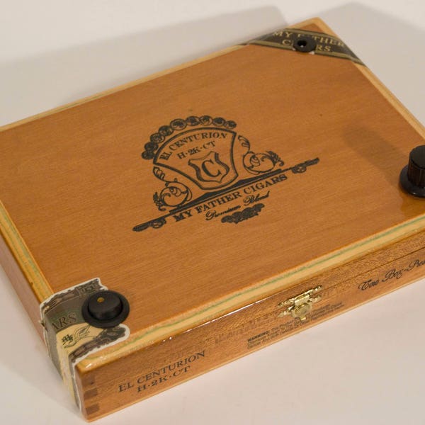 Artisan Stir Plate - Cigar Box Enclosure (with stir bar)  For: Home brewing, craft beer, yeast starters - El Centurian