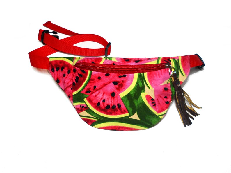 watermelon bum bag