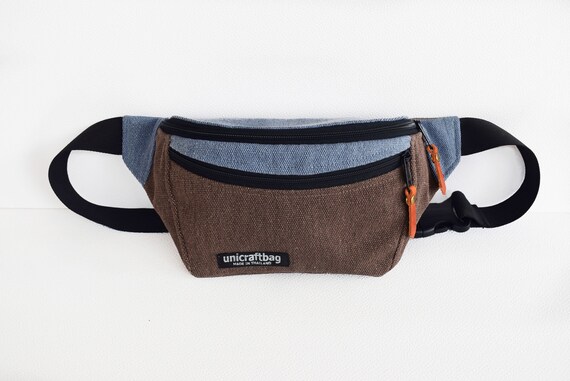 light blue fanny pack