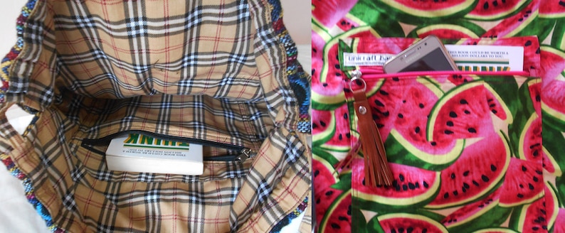 Red watermelon drawstring bagBackpacksTravel bagsSmall BackpackLaptop bag Handmade bagThai bagsport bagSchool bagBUY 2 GET 1 FREE