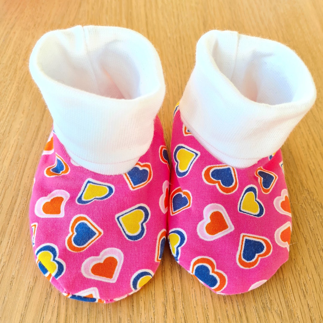 Baby Boots Hearts Baby Booties Baby Shoes Pram Shoes Stroller Shoes Etsy