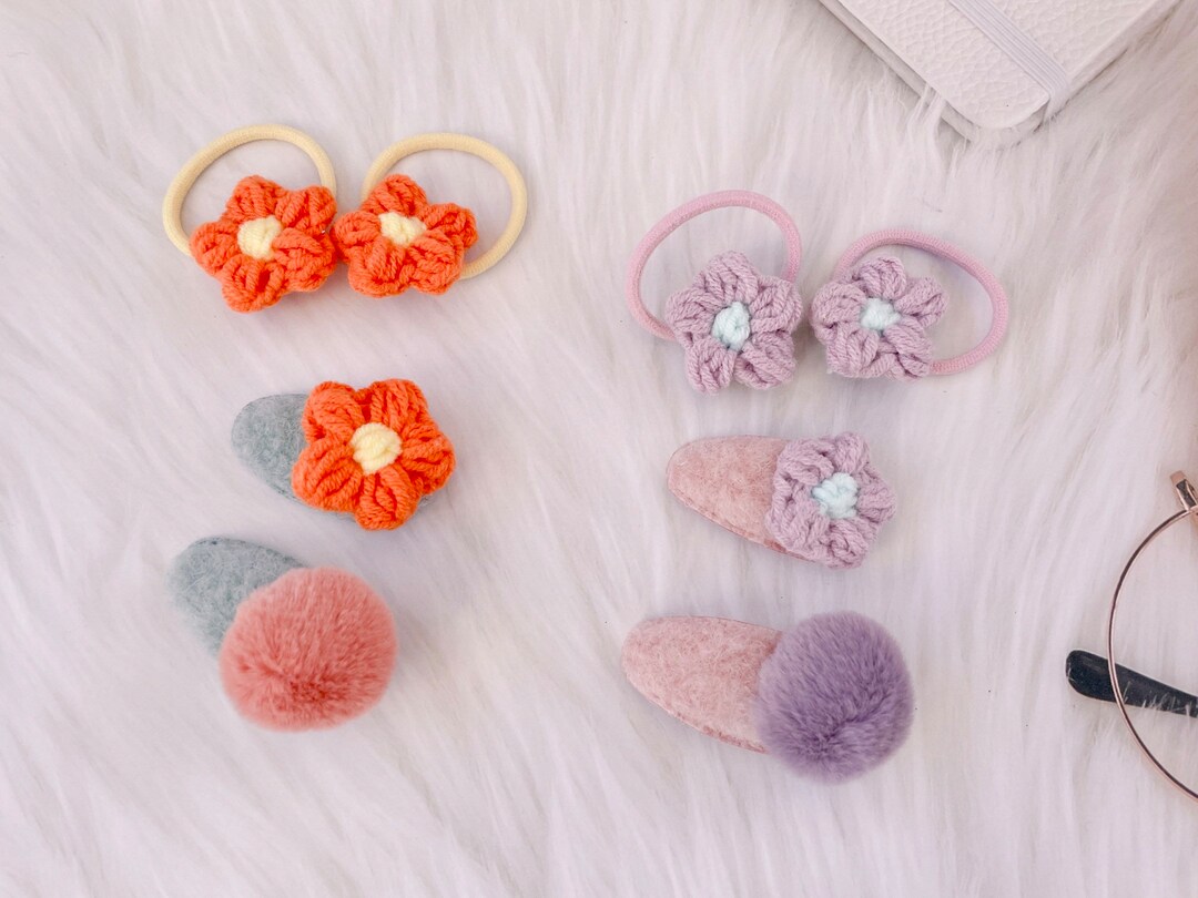 4pcs Baby Hair Accessory Set Baby Hair Ties Baby Hair Bows Etsy