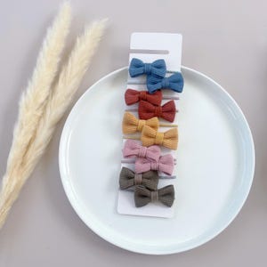 Set of 10 Gentle Toddler Hair Ties, Baby Hair Ties, Baby Hair Bows, Toddler Hair Bows, Baby Hair Accessories, Toddler Hair Accessories