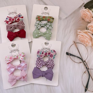 Set of 3 Baby Hair Clips, Baby Hari Bows, Toddler Hair Clips, Baby Hair Bows, Toddler Hair Bows, Baby Hair Accessories