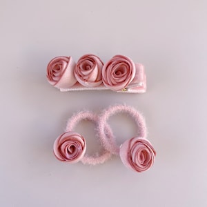 Set mit 3 weichen Baby-Haarschmuck | Sanfte Haarbänder und Clips für Babys und Kleinkinder | Weihnachtsgeschenk| Weihnachtsgeschenk