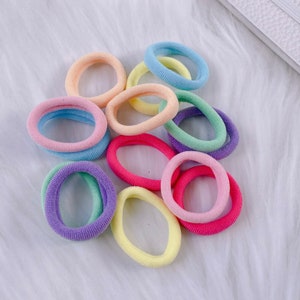 Gentle Nylon Baby Hair Ties, Toddler Hair Ties, Baby Hair Band, Baby Hair Accessories, Soft Baby Hair Ties, Baby Hair Elastics