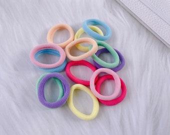 Gentle Nylon Baby Hair Ties, Toddler Hair Ties, Baby Hair Band, Baby Hair Accessories, Soft Baby Hair Ties, Baby Hair Elastics