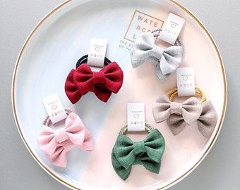 Lot de 10 élastiques pour cheveux tout-petits, élastiques pour cheveux de bébé, nœuds pour cheveux de bébé, nœuds pour cheveux de tout-petit, accessoires pour cheveux de bébé, accessoires pour cheveux de tout-petit