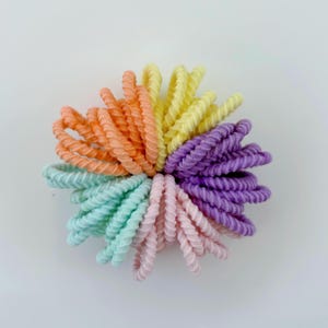 Soft Baby Hair Ties| Small Hoop Ponytail Holders| Gentle Accessory for Babies and Toddlers| Multi Color| Christmas Gifts| Stocking Stuffers