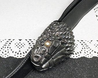 Resin Snake Head buckle belt, inspired by the one worn by David  Tennant-Crowley in Good Cosplay prop, made to