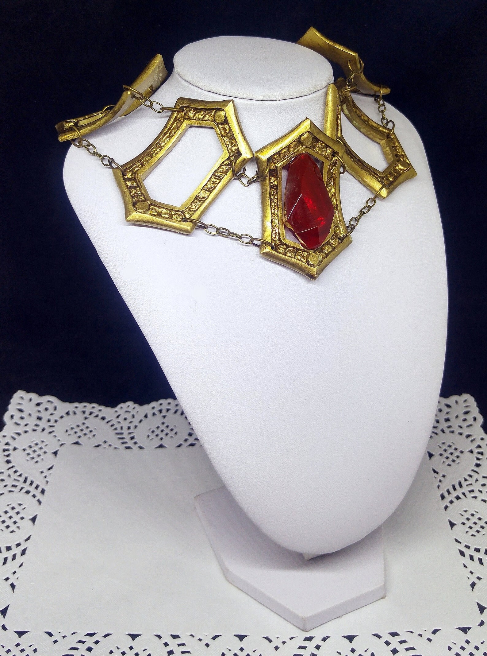 Ruby Stone Bracelet Melisandre Costume Accessory Ruby Stone Bracelet Melisandre Costume Accessory