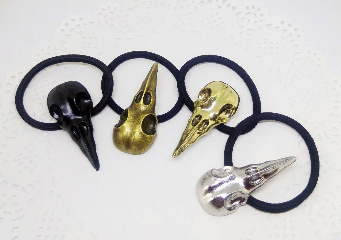 Ciondoli Con Teschio Di Corvo Collana Da Uomo In Acciaio Inossidabile Guerra Danneggiata Catena Di Scheletro Gotico Rock Punk Party Per Amico Regalo Di Gioielli Maschili - Foto 11