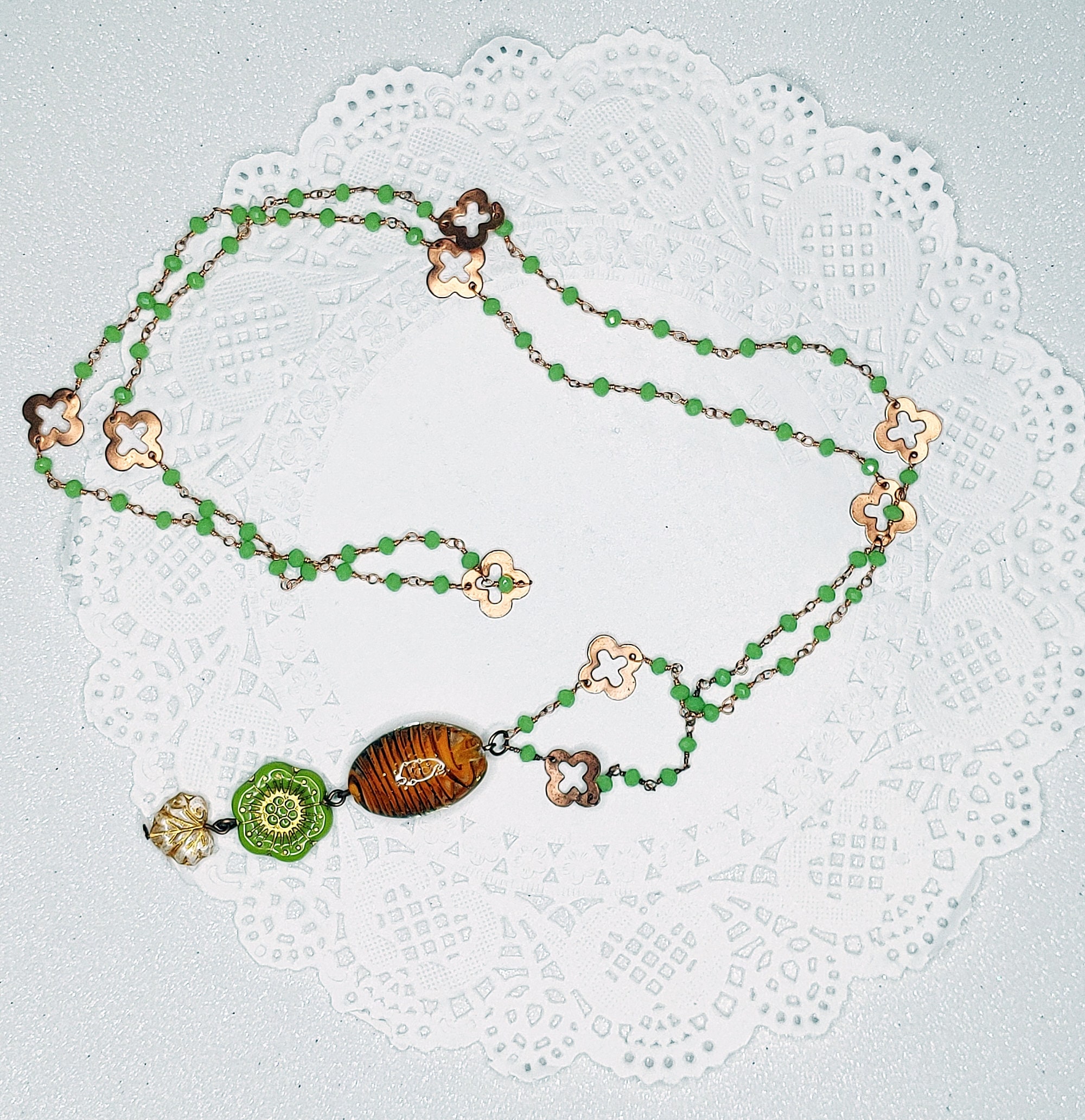 Collana rosario con croce, perline di vetro nero da 8 mm, lunghezza circa 70 cm, collana rosario con perline per donna e uomo - Italia