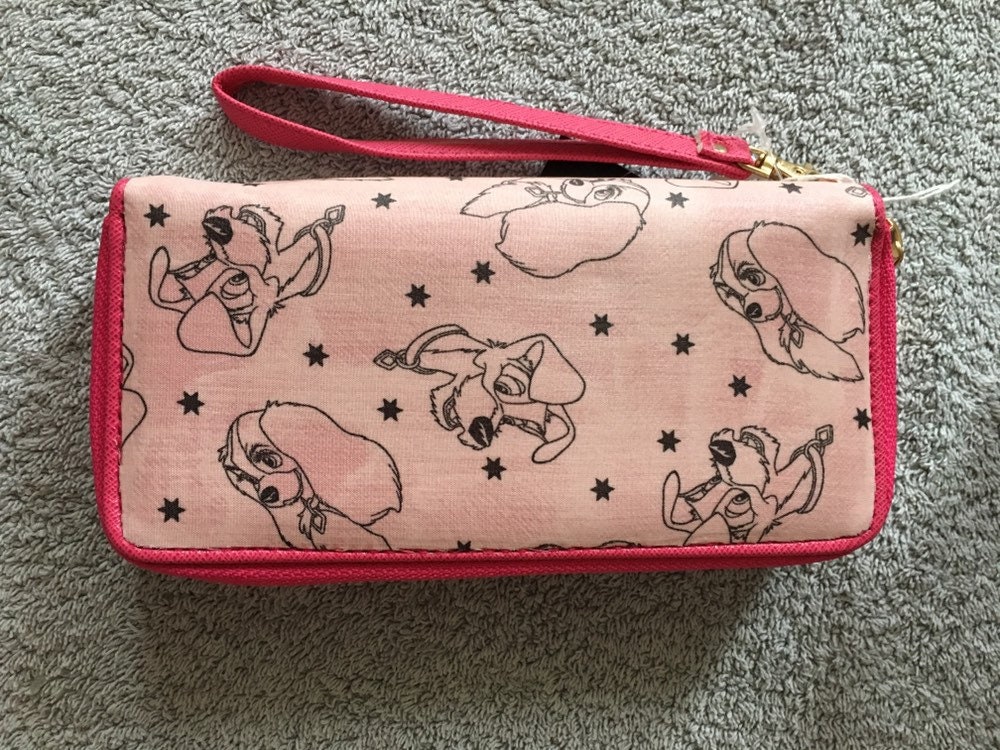 Lady And The Tramp inspired large zip purse Etsy