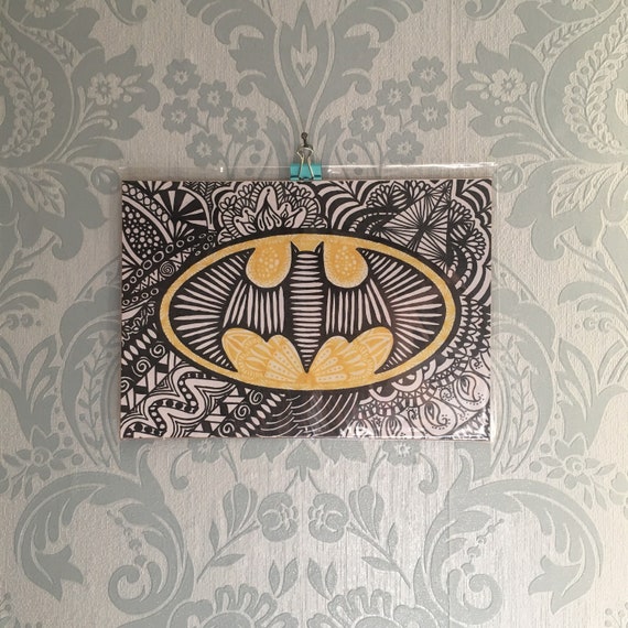 batman art print etsy