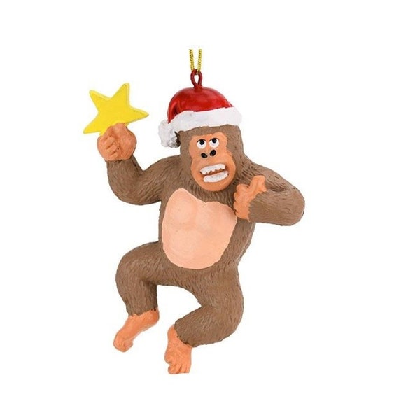 King Kong Christmas Ornament Etsy