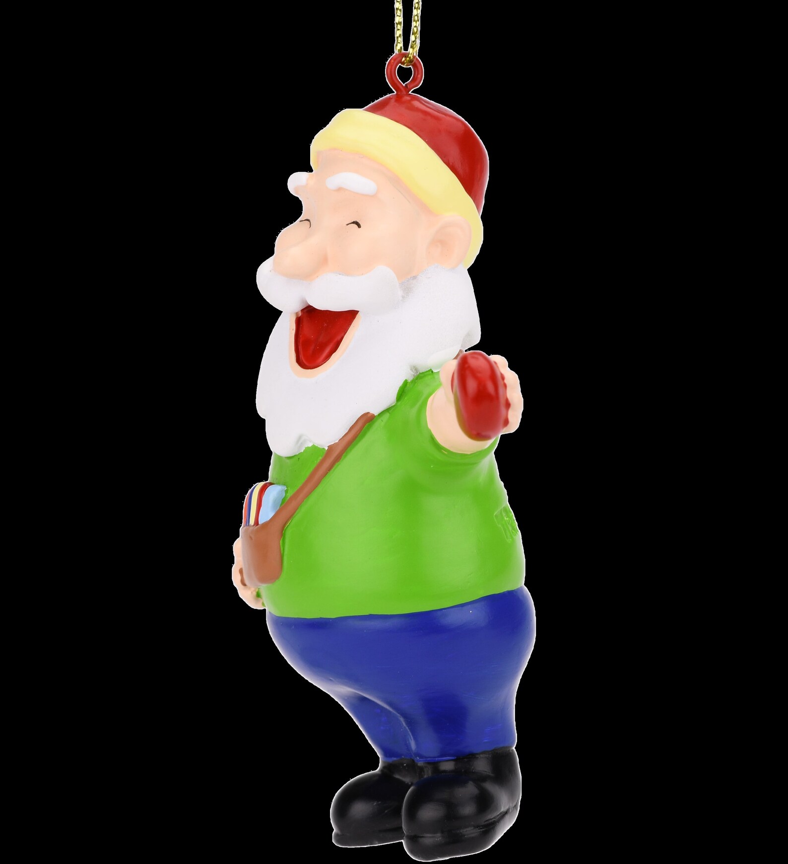 Tree Buddees Santa Frisbee Disc Golf Christmas Ornament 2 Etsy