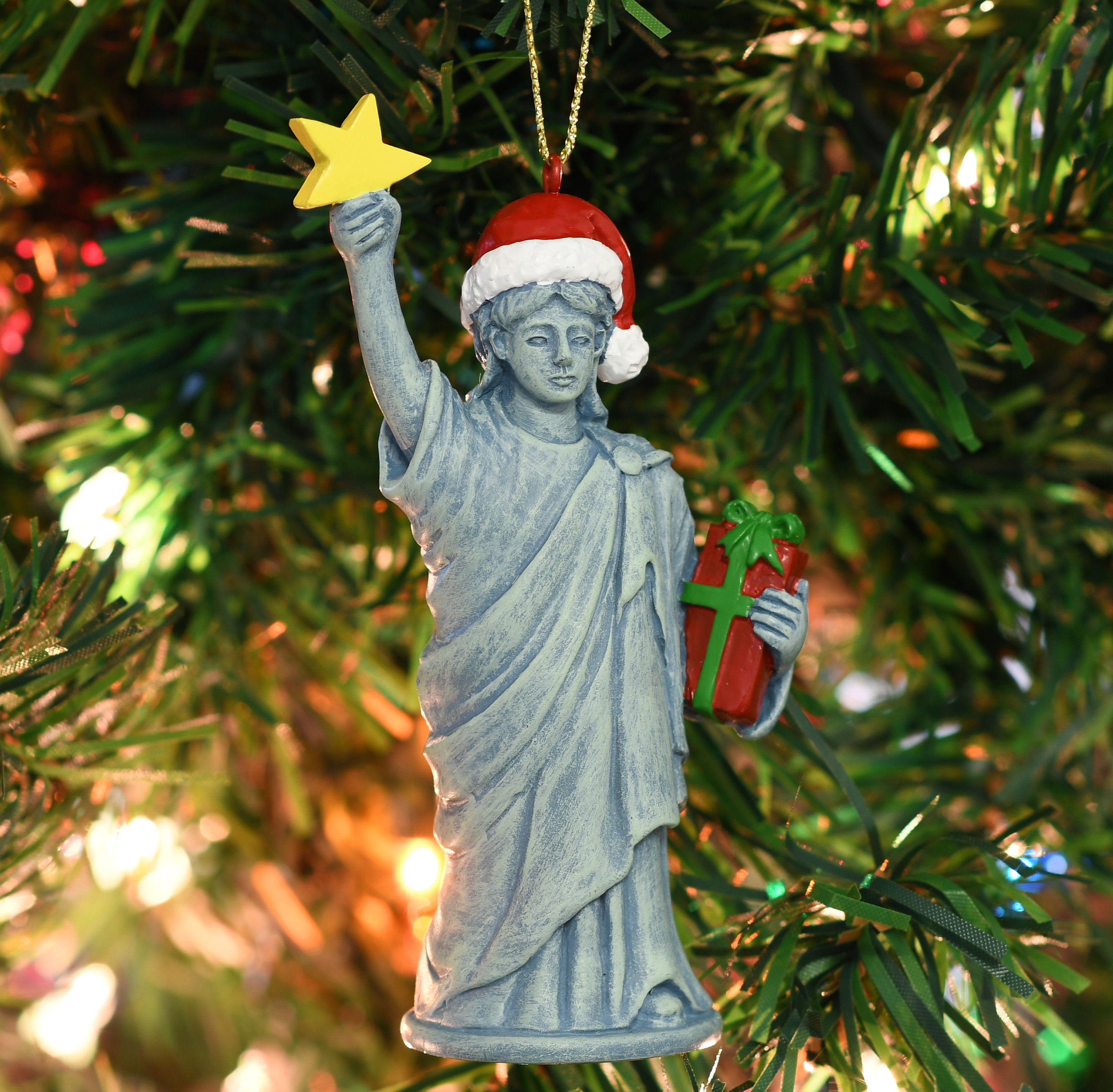Tree Buddees Xmas Liberty Christmas Statue of Liberty Figurine Etsy