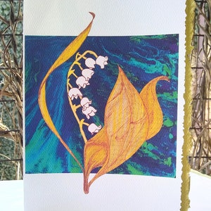 Lily Of The Valley Card