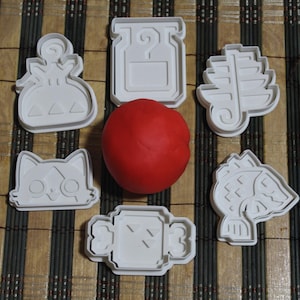 Monster Hunter Wilds & World Rise Cookie Cutters – 3D Printed Baking Tool – Gamer Dessert Accessory – Fan Gift