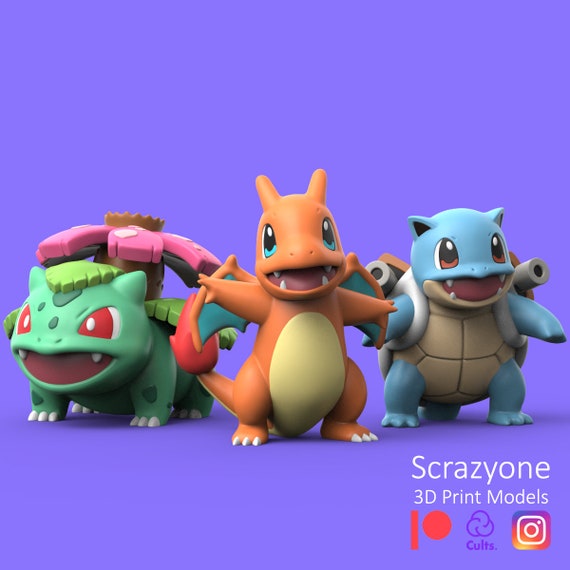ポケモン フィギュア プラモデル ヒトカゲ ゼニガメ フシギダネ