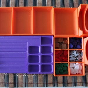 Flamecraft Tarjetero Tablero Jugador Organizador cartas recursos