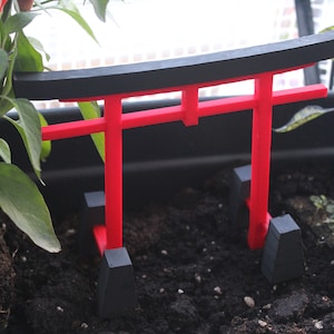 Torii Gate//Japanese Bridge Japanese style ornaments for the garden printed in 3D