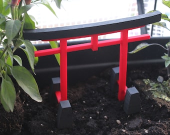 Torii Gate//Japanese Bridge Japanese style ornaments for the garden printed in 3D