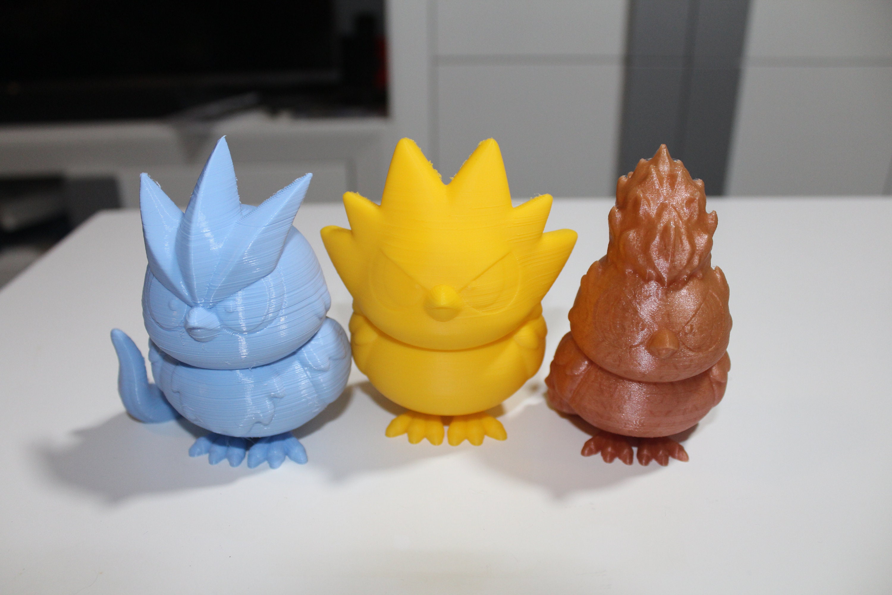 STL file The Legendary birds pack- Zapdos, Articuno and Moltres 🐉・3D  printer model to download・Cults