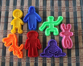 Keksausstecher Regenbogenschneider Clay Friends Animation Draw