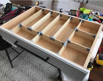 Kitchen Drawer Organizer Brackets/Braces