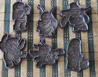 Lilo Stitch Cookie Cutter – Stitch 3D Printed Baking Tool – Disney Character Cookie Cutter – Fan Gift