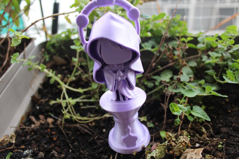 Genshin Impact Altars – 3D Printed Zhongli, Venti, Raiden Figures – Collectible Anime Decor imagen 5