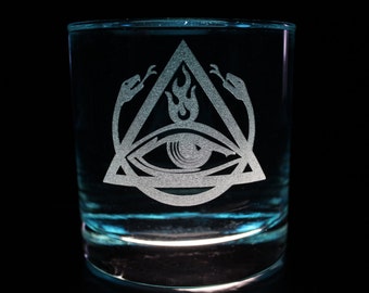 Order Of The Triad Whiskey Tumbler