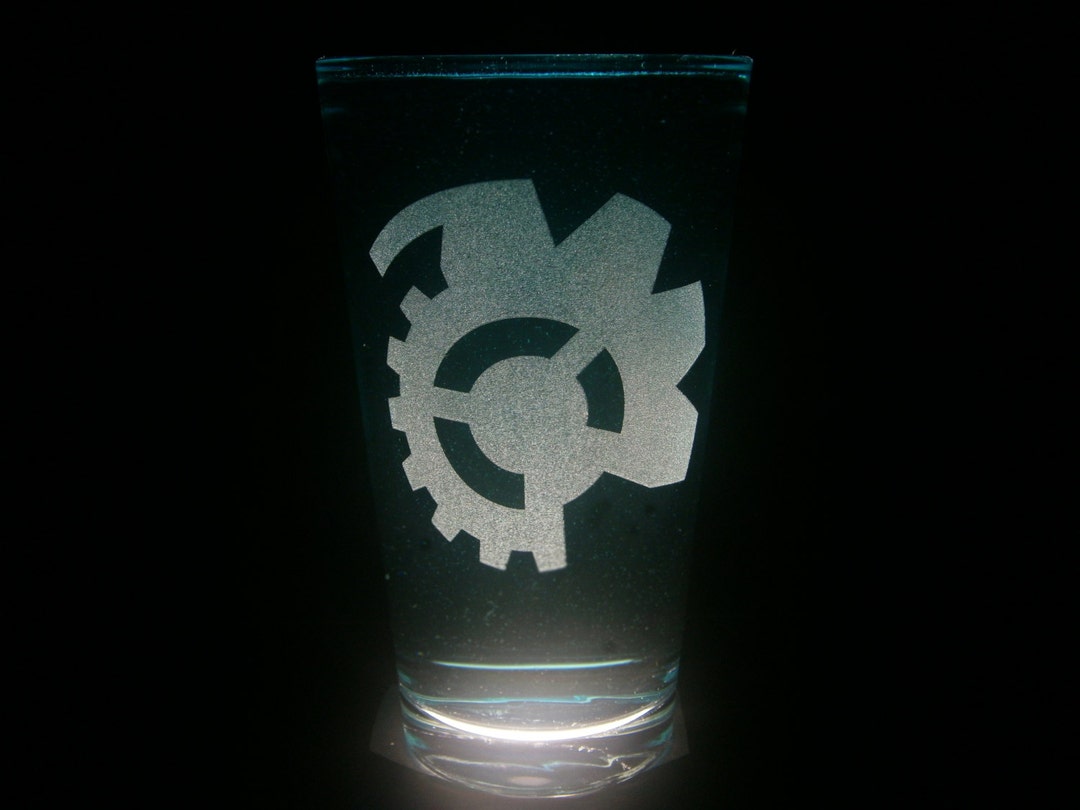 Gigantion Transformers Cybertron Pint Glass Etsy