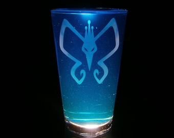 The Monarch Pint Glass