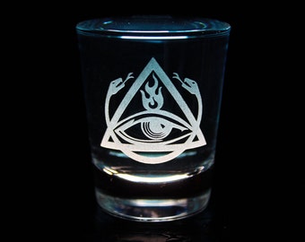 The Order of the Triad - Shot Glass