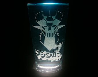 Vaso de cerveza de Mazinger Z